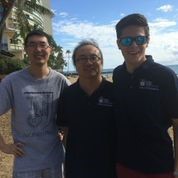 Yilin Yang, Dr. Kim, and Phil Baldoni